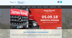 Desktop Screenshot of moreinmorpeth.co.uk